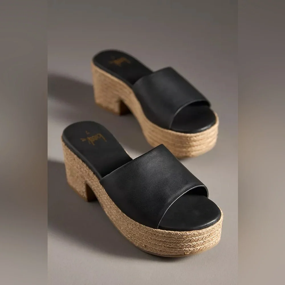 Beek Prinia Jute Platform Sandals